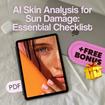 AI Skin Scan Checklist for Sun Damage Tracking