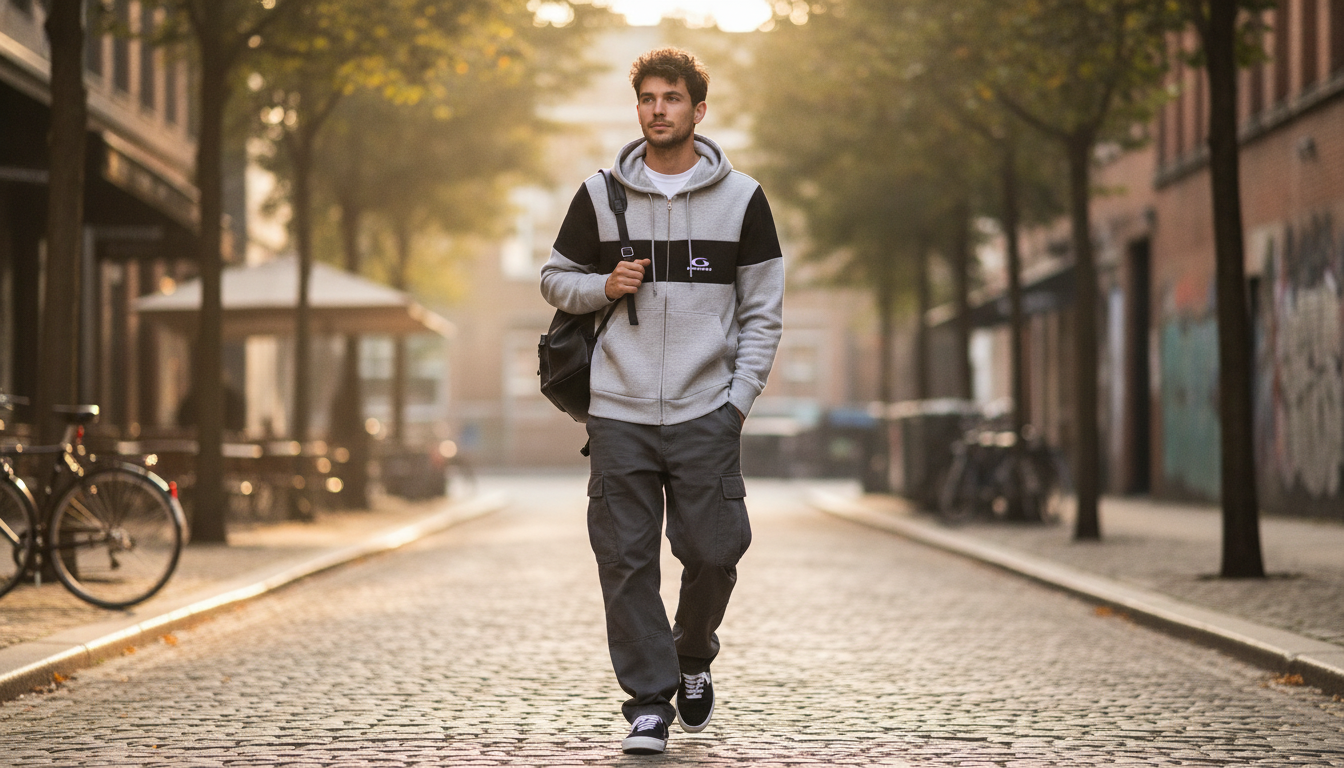 Balenciaga Double-Zip Cotton Hoodie: Fit, Style, Care