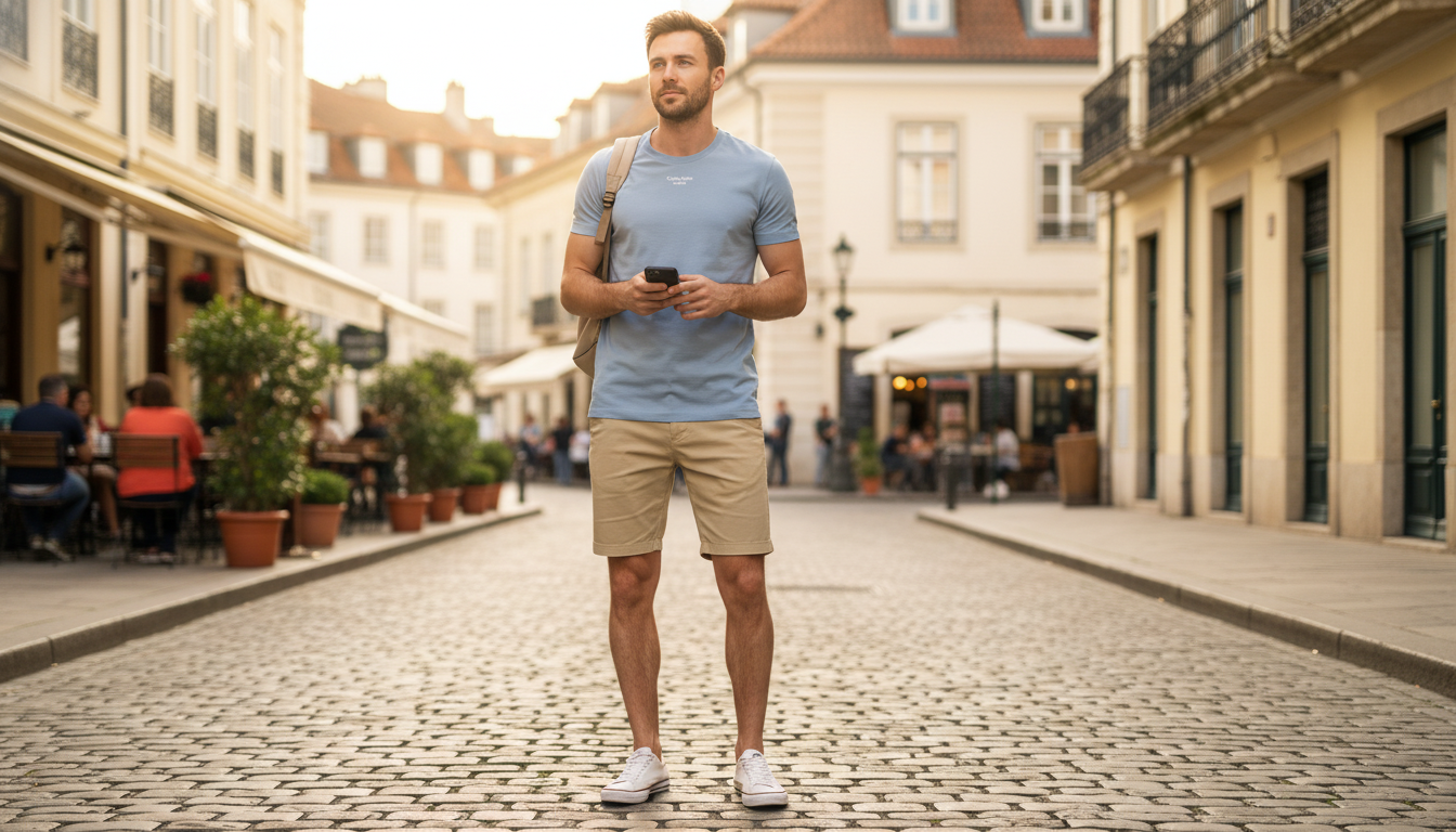 Calvin Klein Jeans Light Blue Tee: Fit, Style, Care