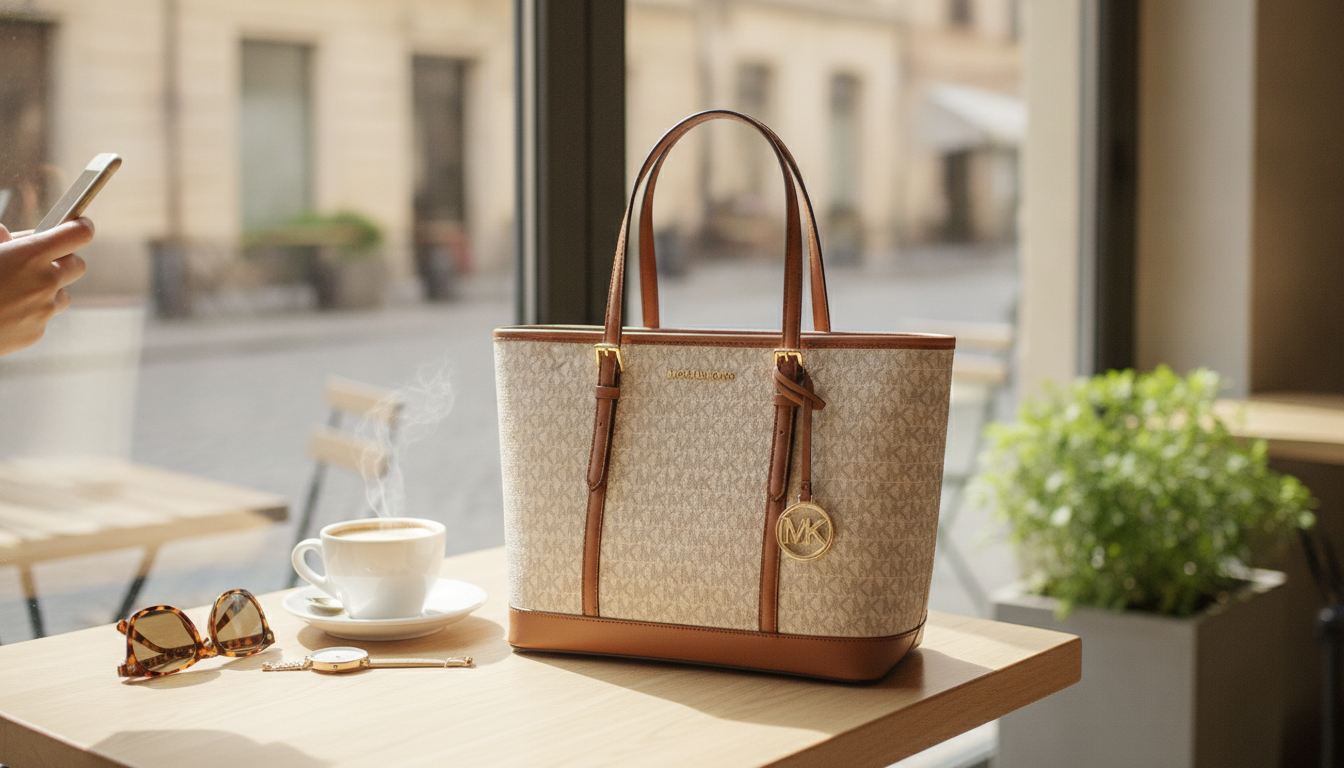 Michael Kors Jet Set Vanilla Tote: Chic Everyday Carry