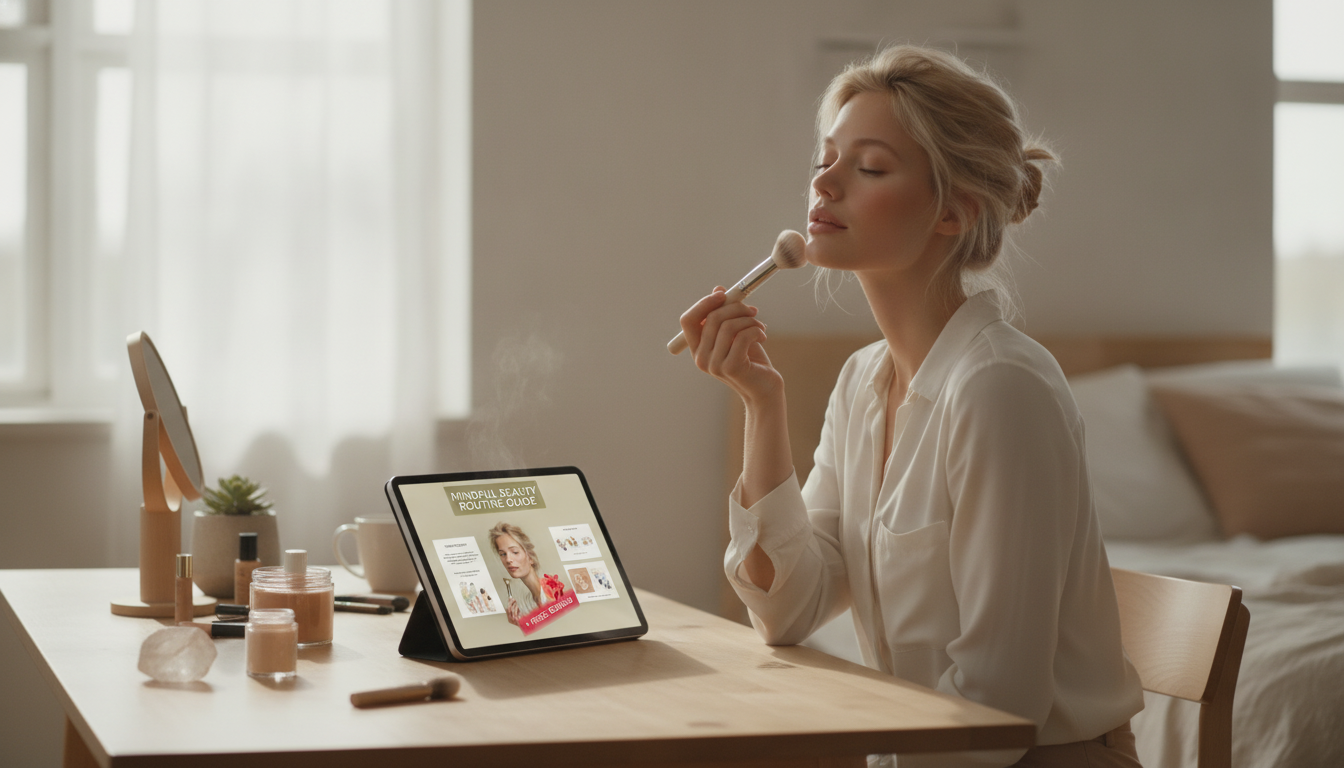 Mindful Makeup Ritual: Glow with Intention Daily