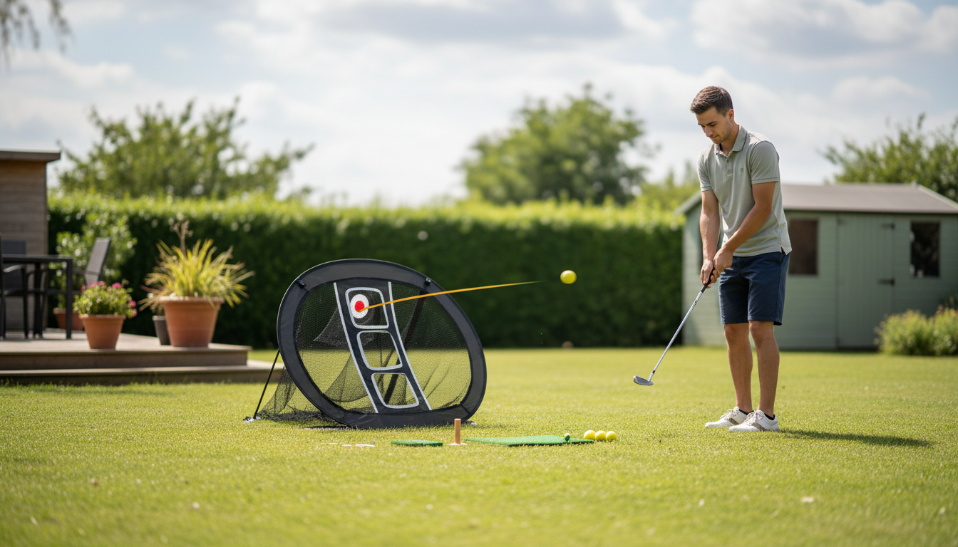 Pop-Up Golf Chipping Net: Backyard Practice in 20 Minutes