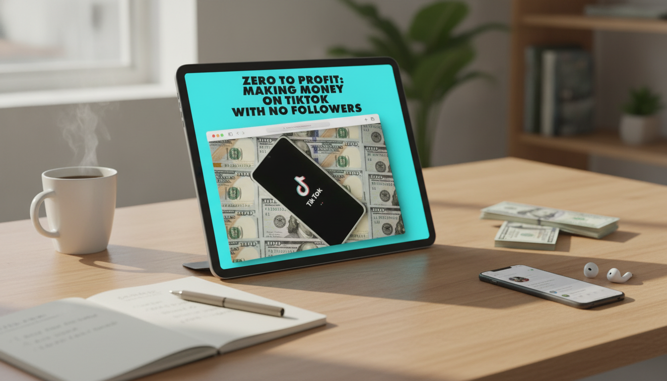 TikTok Monetization Without Followers: Zero to Profit Plan