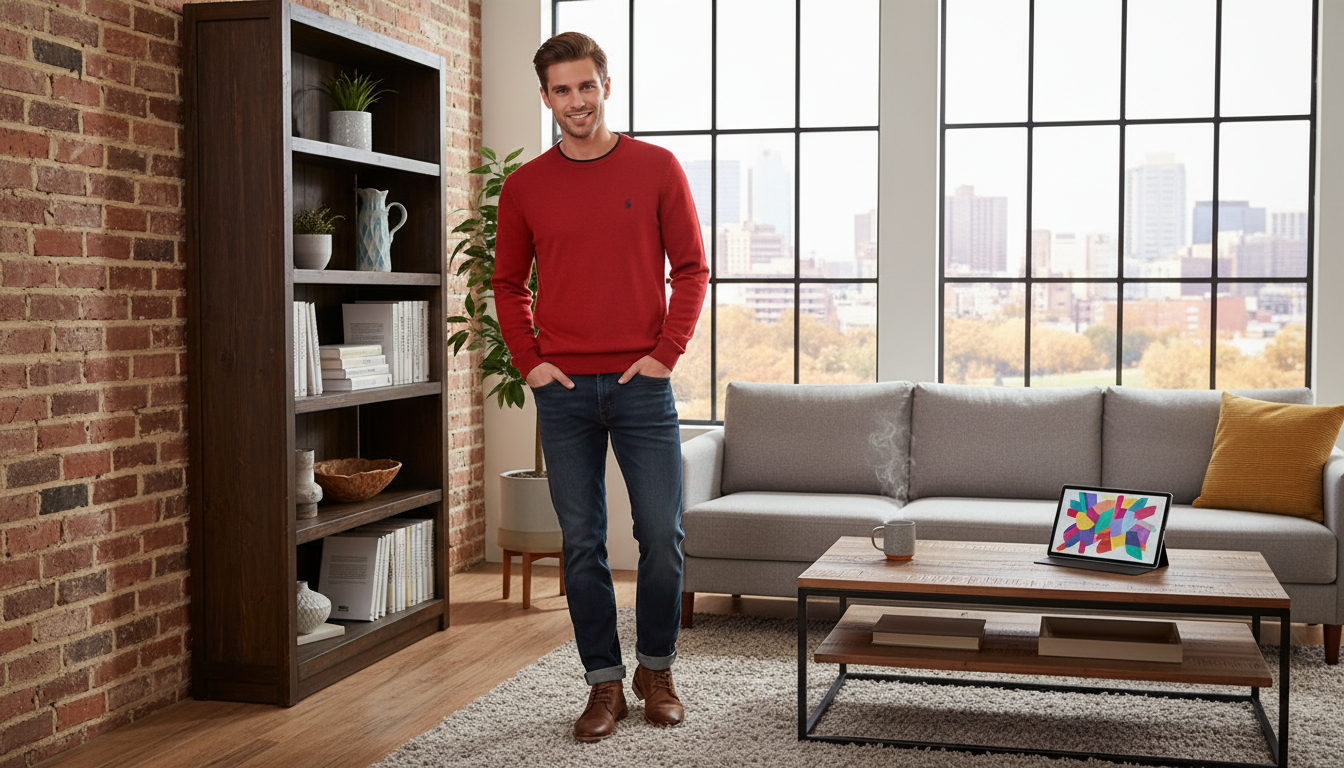 U.S. Polo Assn. Men’s Red Knit Sweater: Style Guide