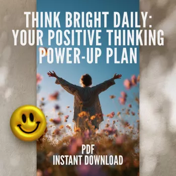 Think Bright Daily: Printable Mindset Boost Checklist